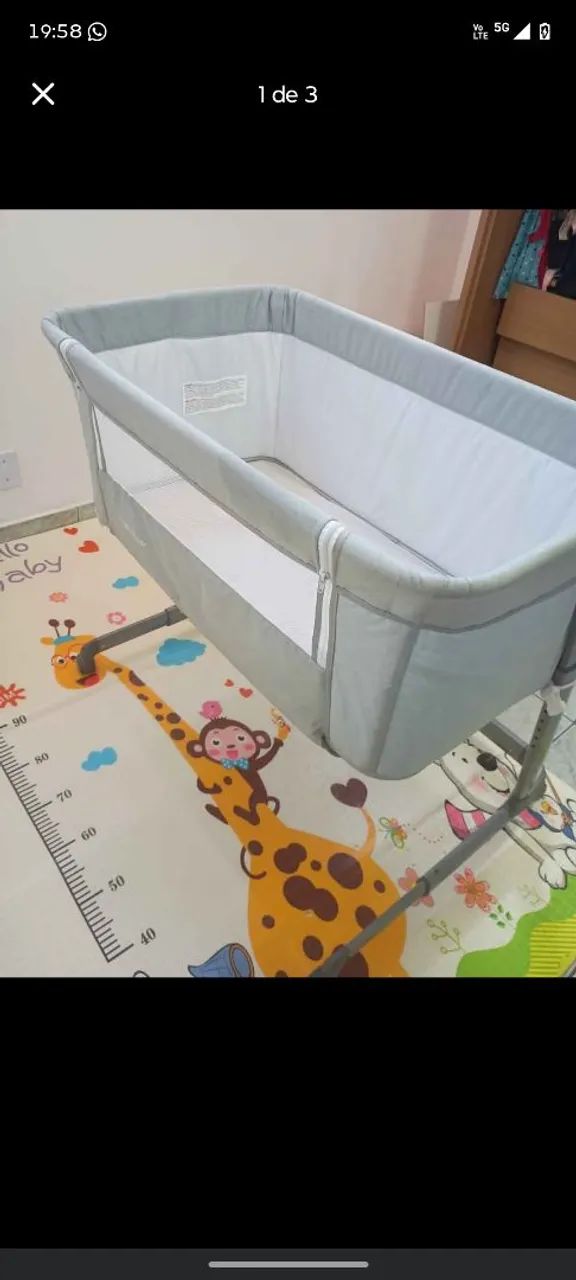 BERÇO PORTÁTIL (COSCO KIDS)