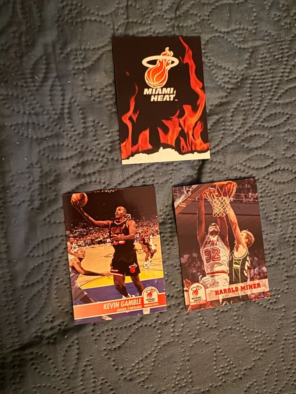 ? PACK MIAMI HEAT ? 3 CARTAS NBA DOS ANOS 90! - Foto 2