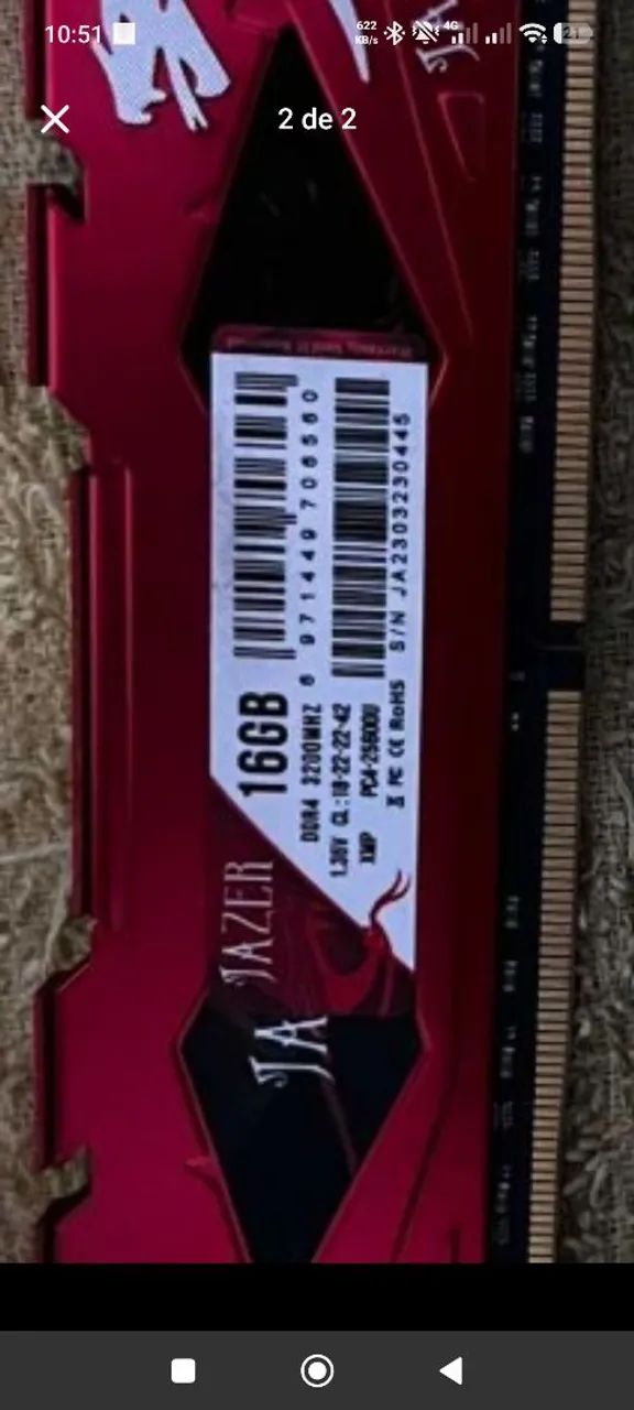 Memória ddr 4  - Foto 2