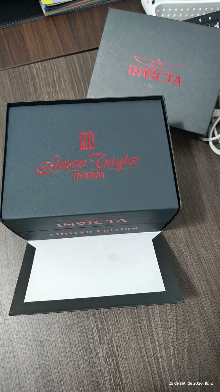 Relógio Invicta Jason Taylor Mod. 40423 (ORIGINAL/NOVO) - Foto 5