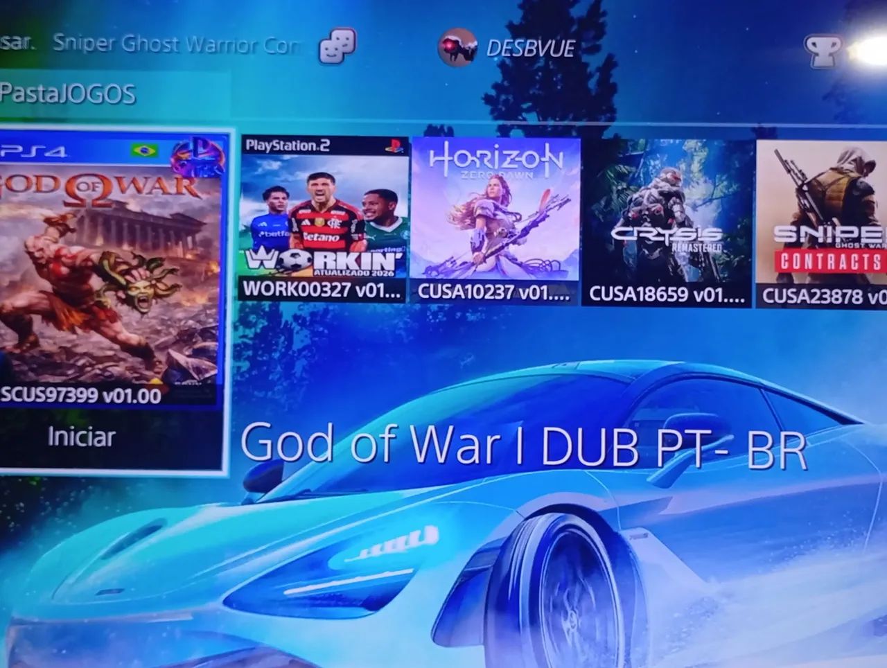 Ps4  pró  DB GOD OF WAR  - Foto 5