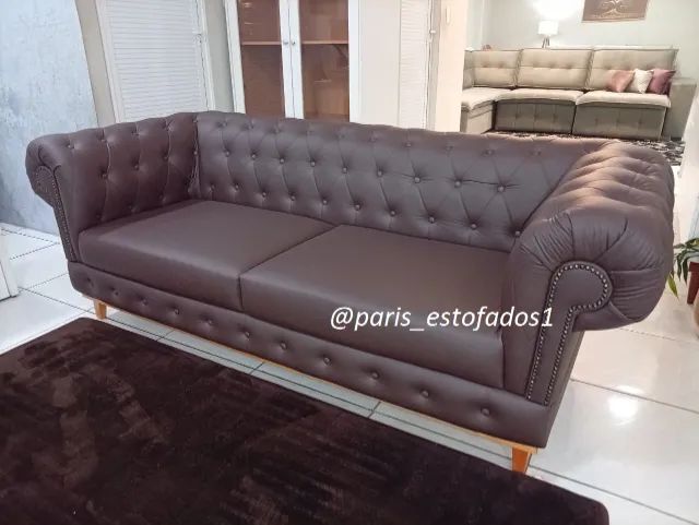 Chesterfield no corano disponível à pronta entrega - PEÇA ÚNICA