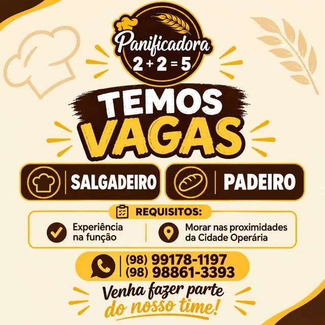 Oportunidade para PADEIRO e SALGADEIRO