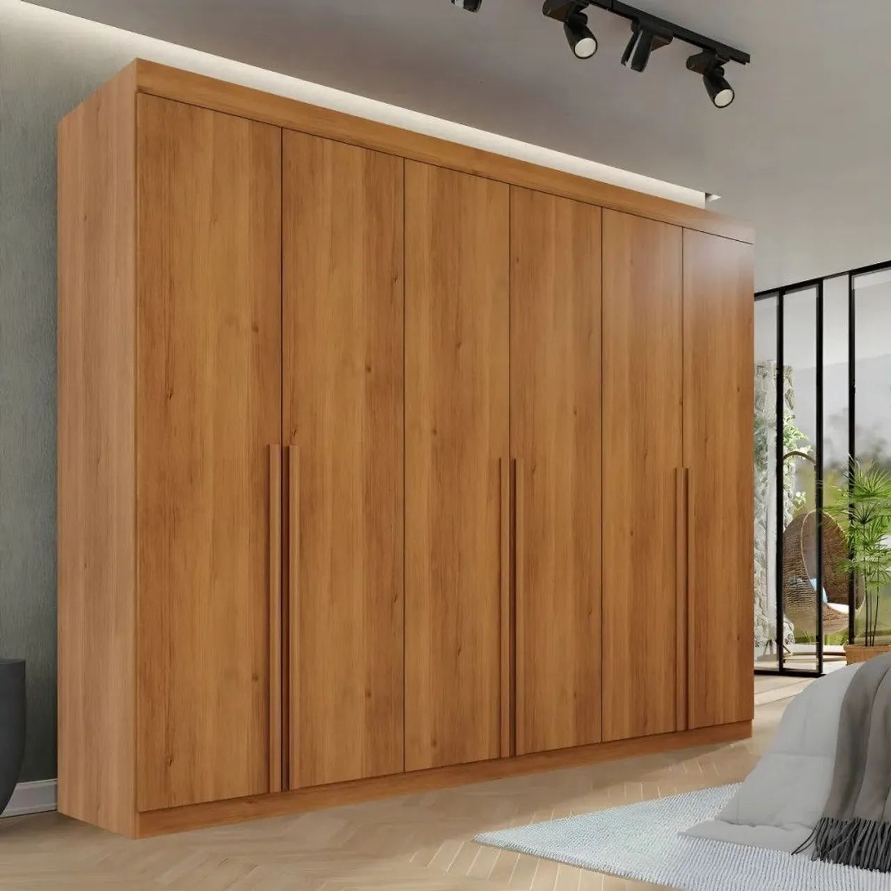 Guarda roupa 100% MDF novo lacrado 