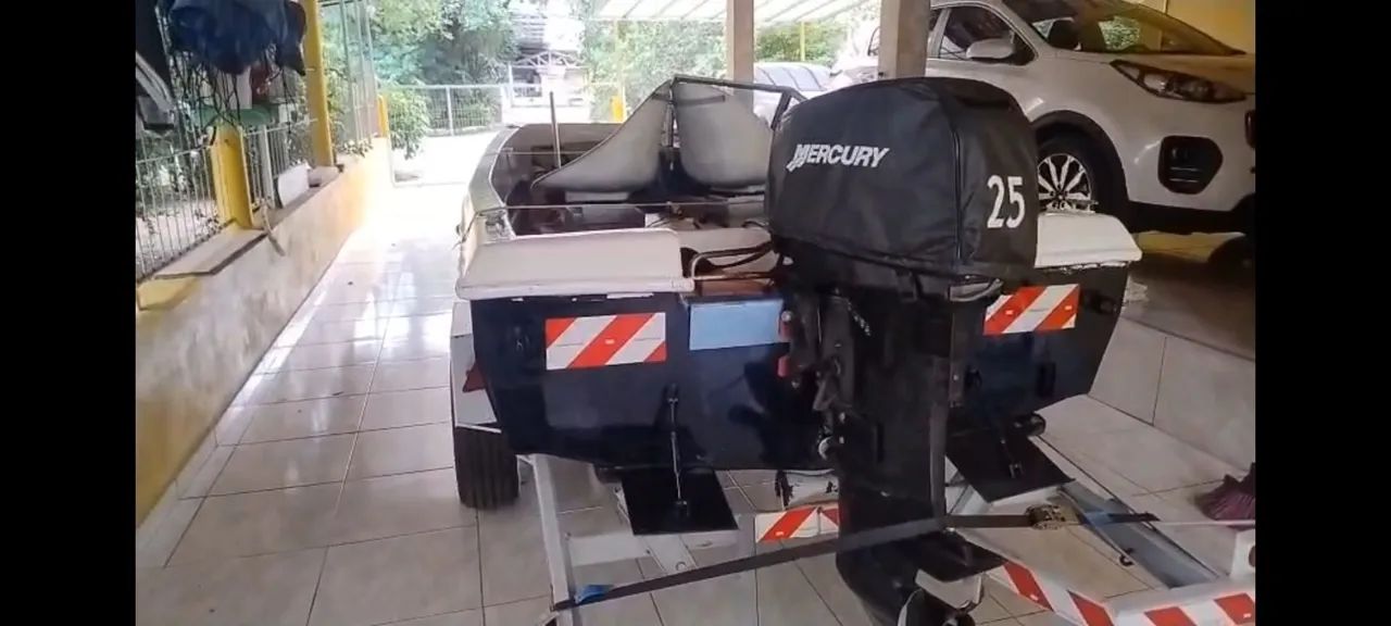 Excelente Lancha em fibra de vidro  - Foto 2