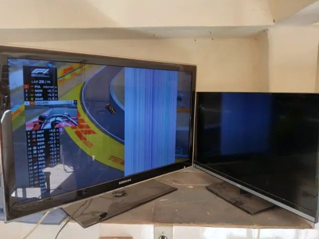 02 Tvs com DEFEITOS R$100