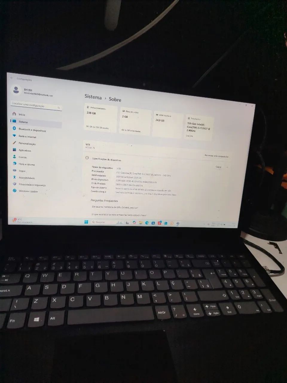 Notebook Game - com placa de video - 24ram