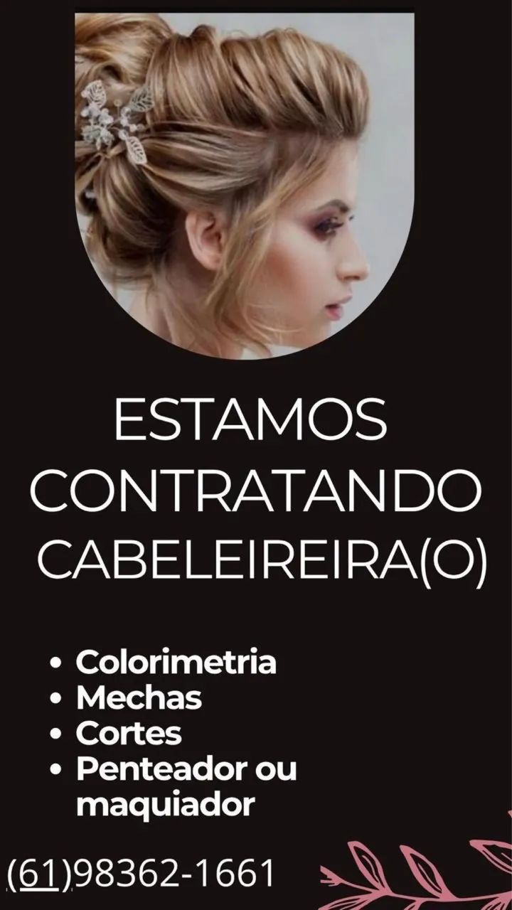 Vaga para cabeleireiro(a)