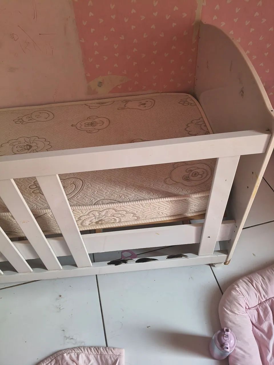 Berço usado com colchão  - Foto 2