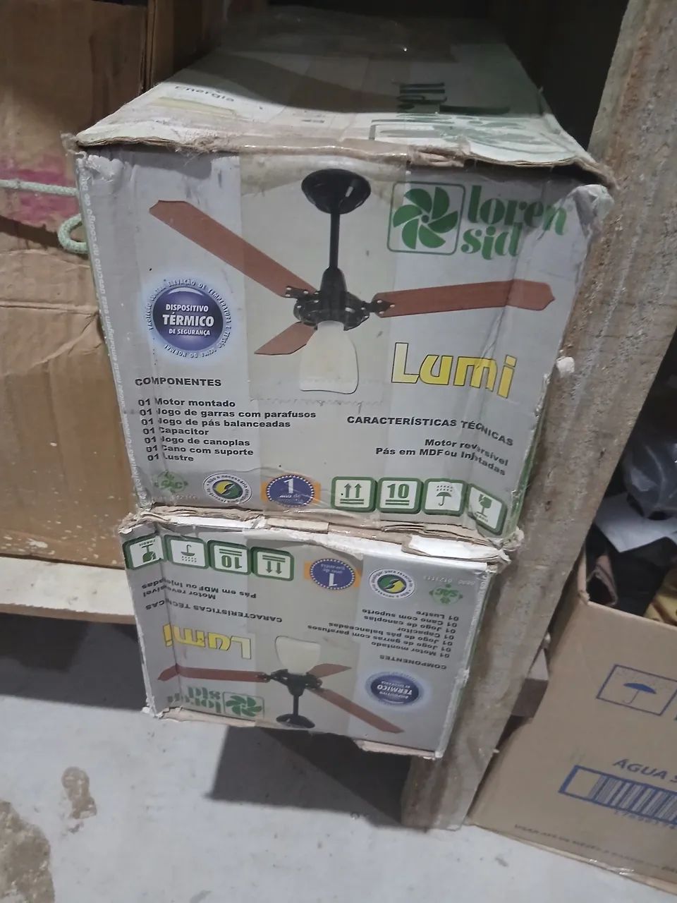 Vendo 2 ventilador de teto  - Foto 2