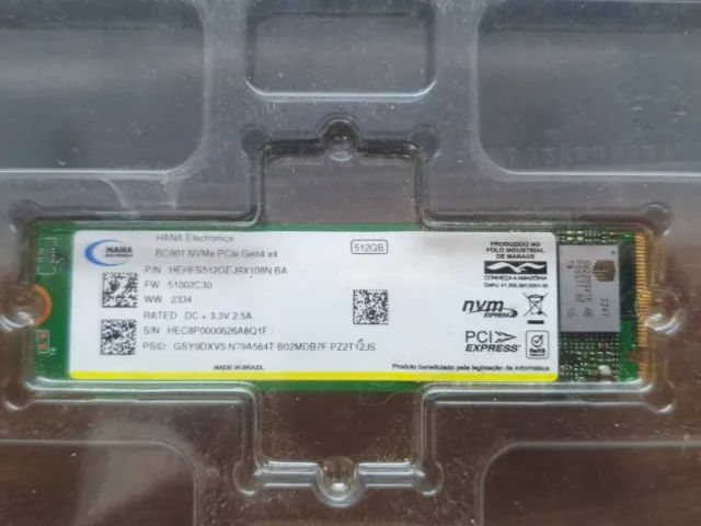 SSD 512GB M.2 NVMe - Hana - Foto 3