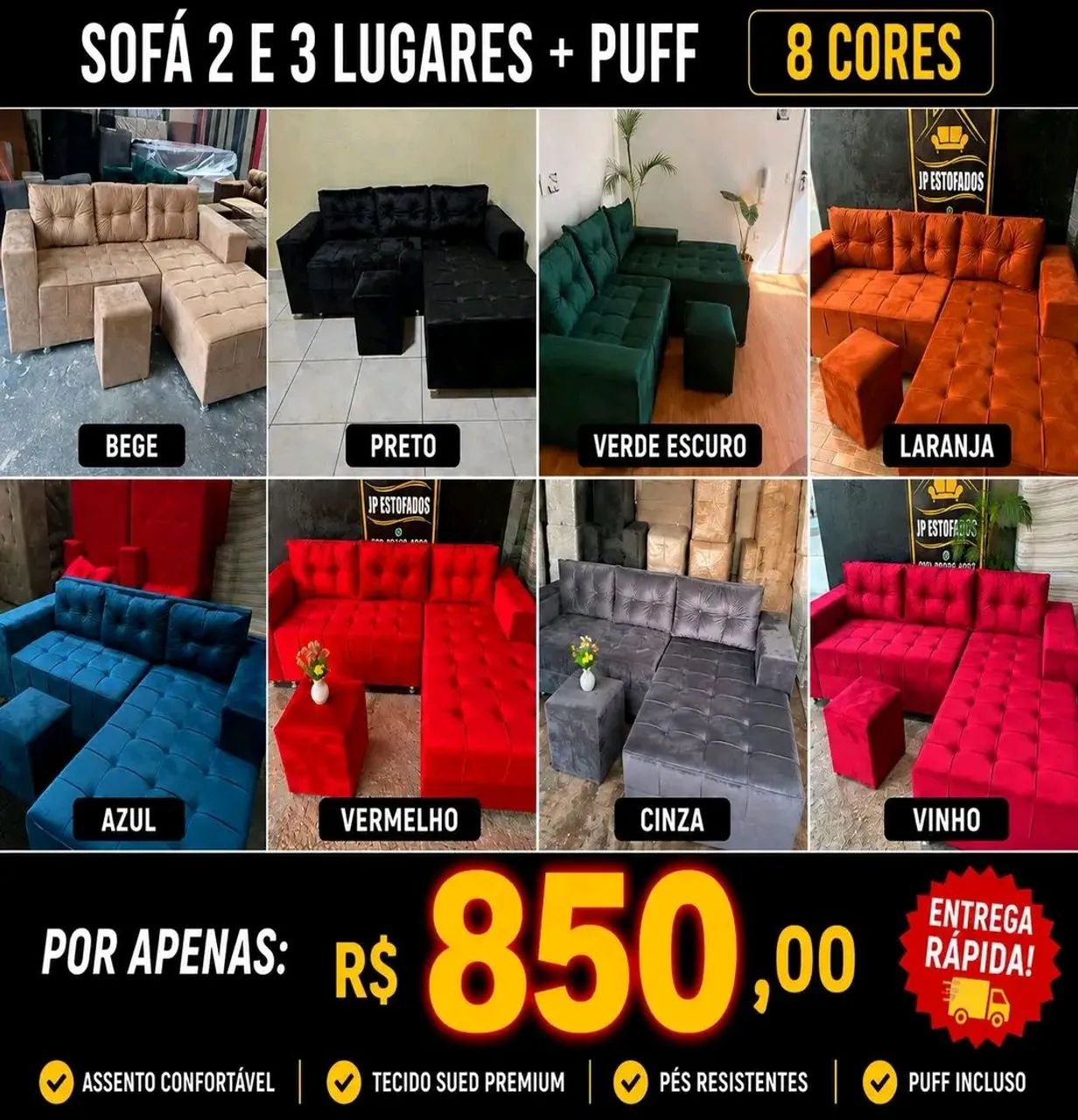 Sofas de luxo - Foto 2