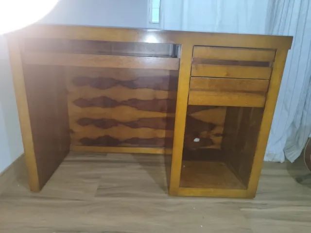 Mesa para computador laminado de madeira - Foto 2