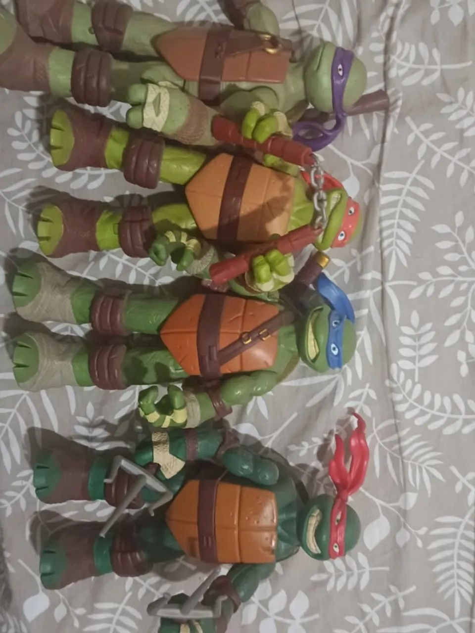 Bonecos tartarugas ninjas