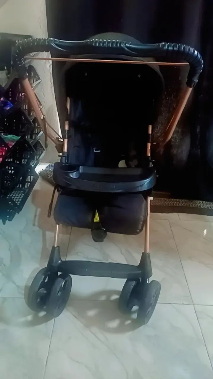 Carrinho de bebê Galzerano de cobre - Foto 4