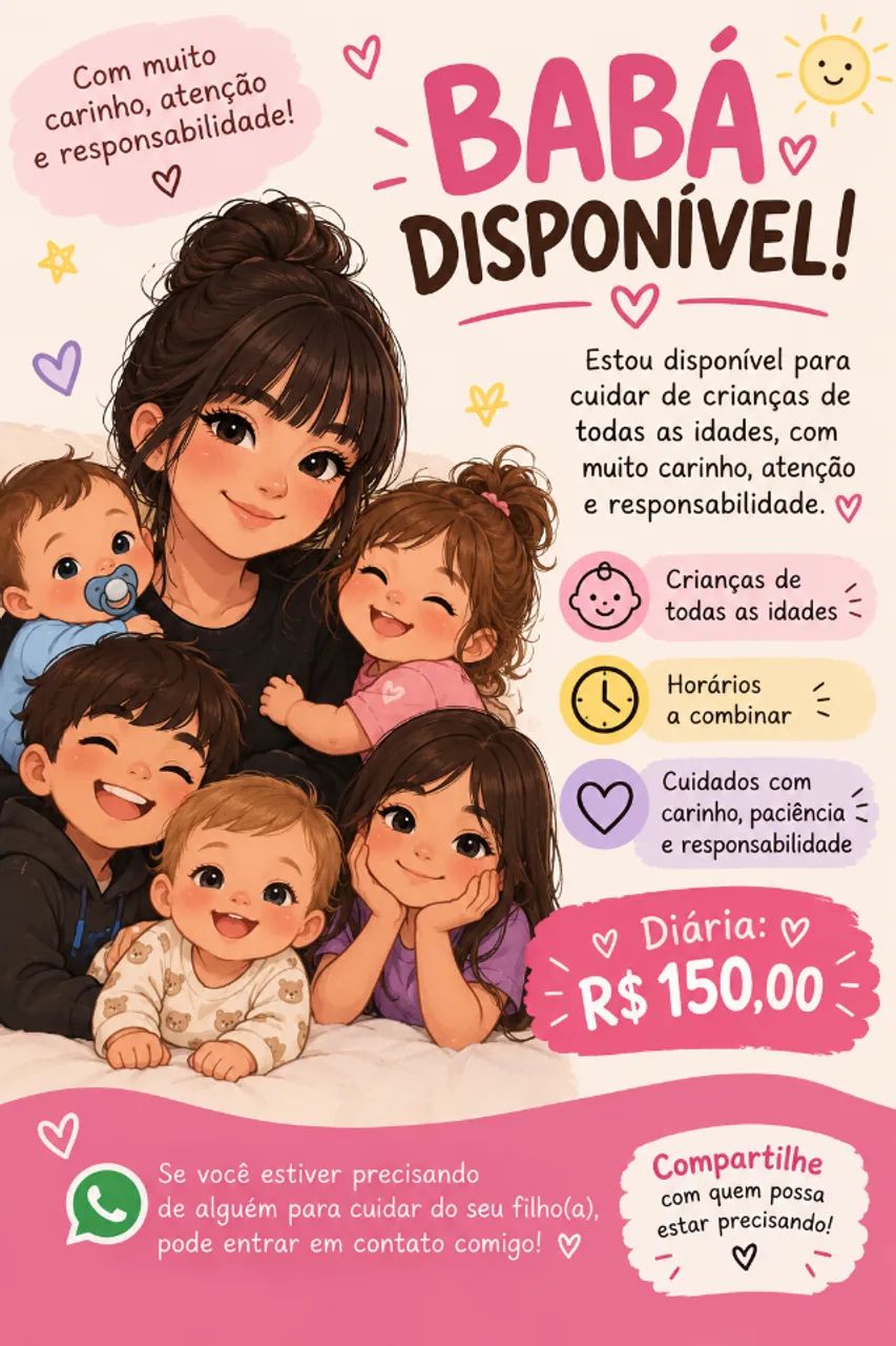 Babá Disponível