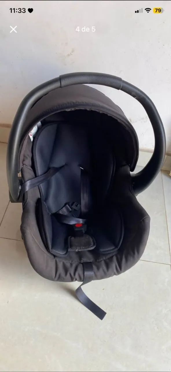 Bebê conforto usando mais em boas condições preço a negociar - Foto 4