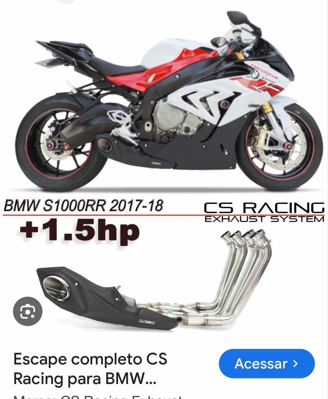 Escape bmw s1000rr - Foto 4