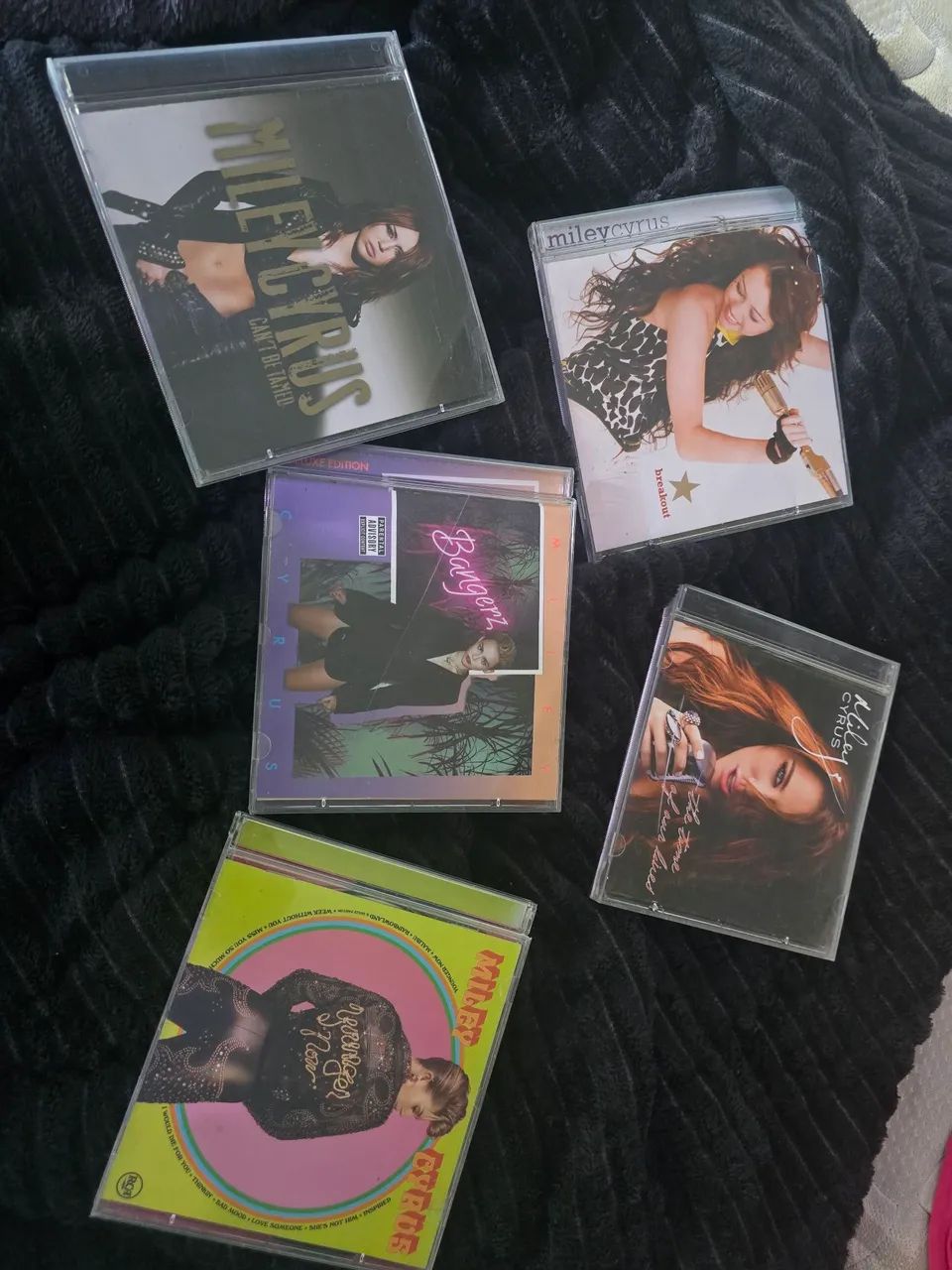 Coleção de CDs - Miley Cyrus 