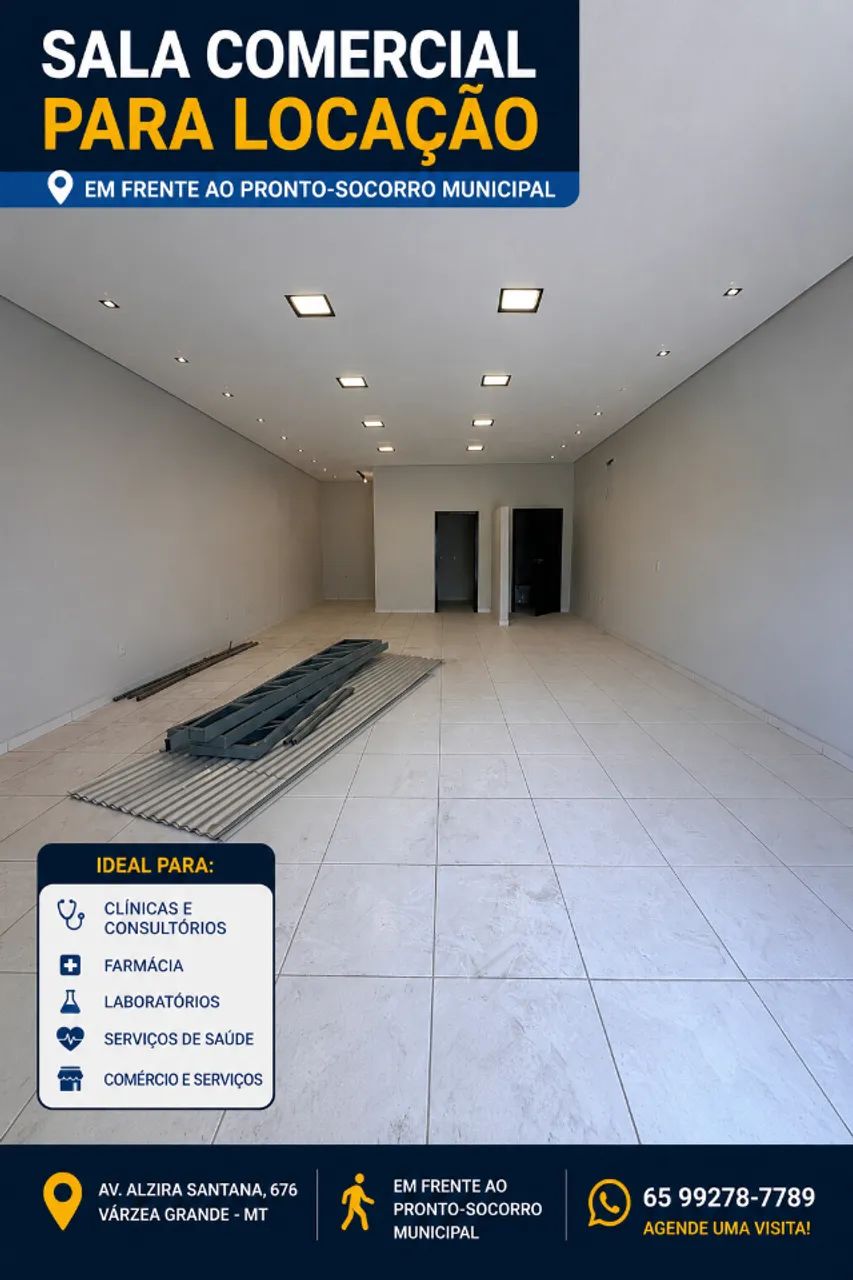 Alugo Sala Comercial - Foto 2