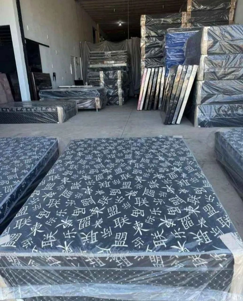 Cama casal D33 Box conjugada com ou sem molas nova de fábrica FRETE GRÁTIS 