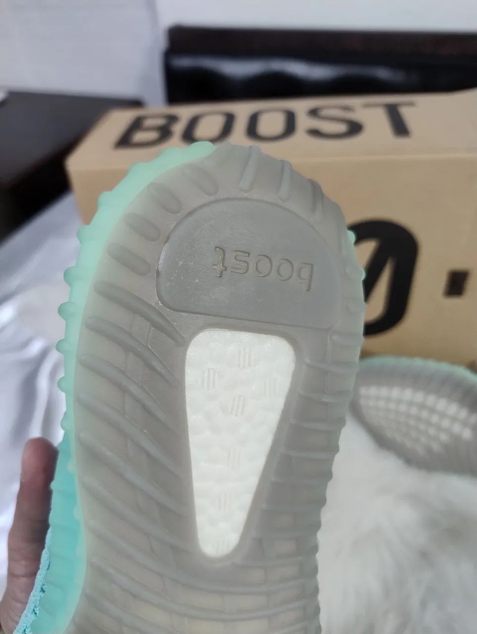 Tênis yezzy boost 37 azul importado  - Foto 3