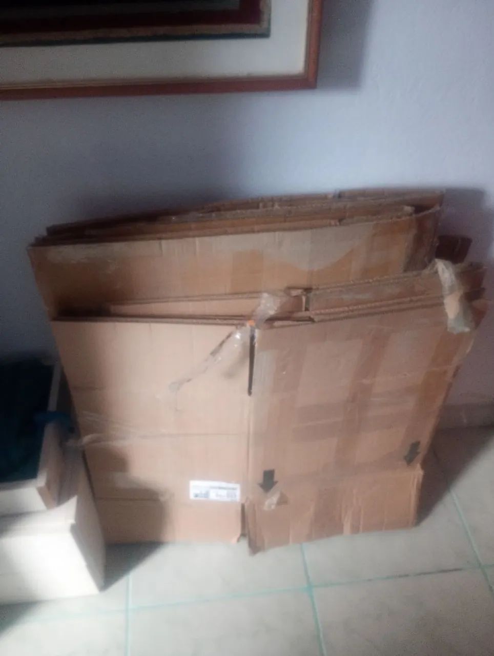 Cardboard box donation