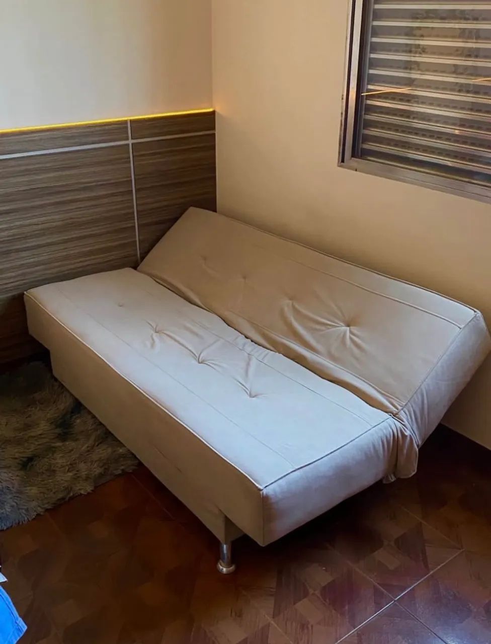 Sofá-cama pra ir logo - Foto 4