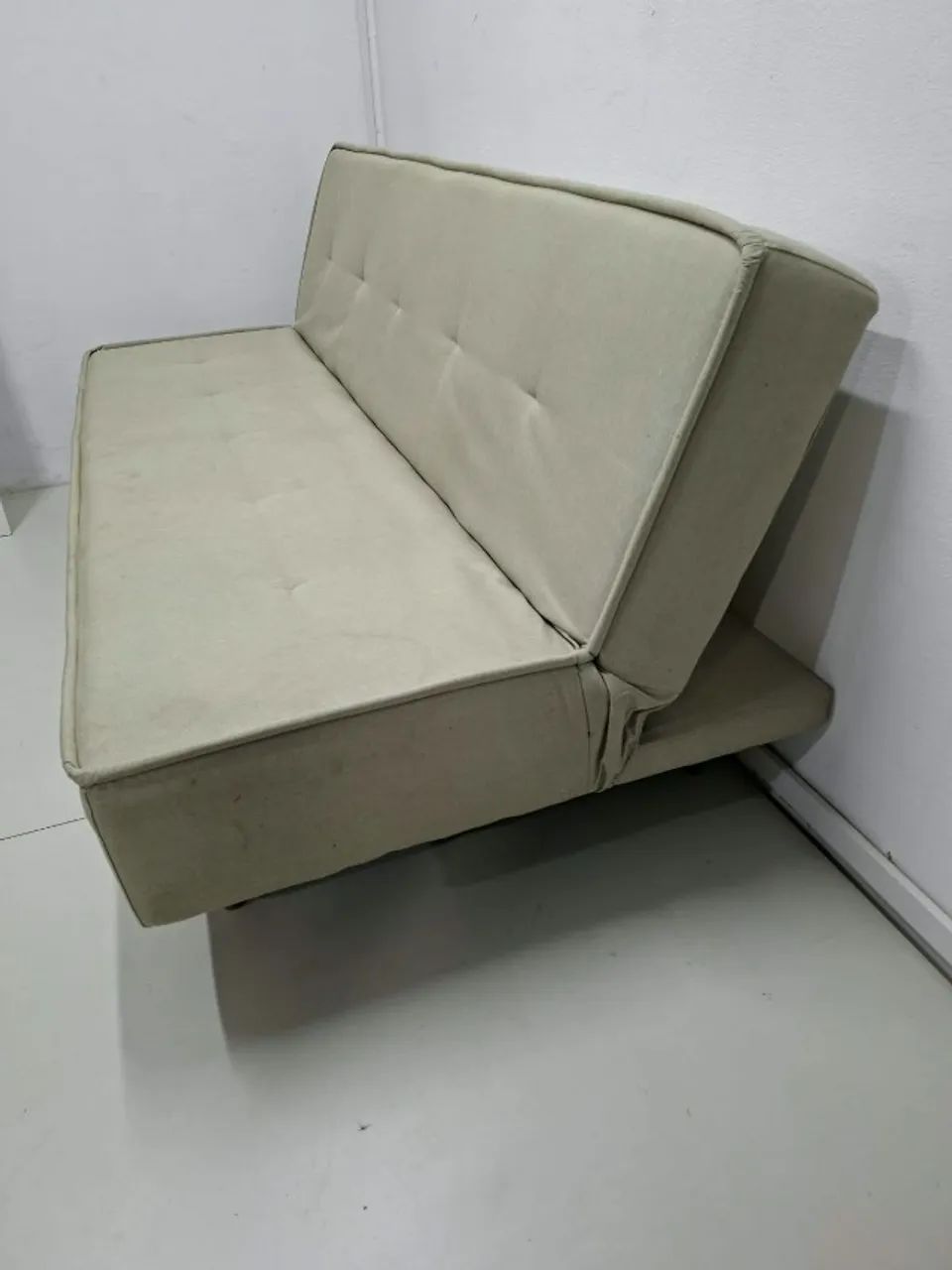 Sofá cama Chenile Linho - Foto 3