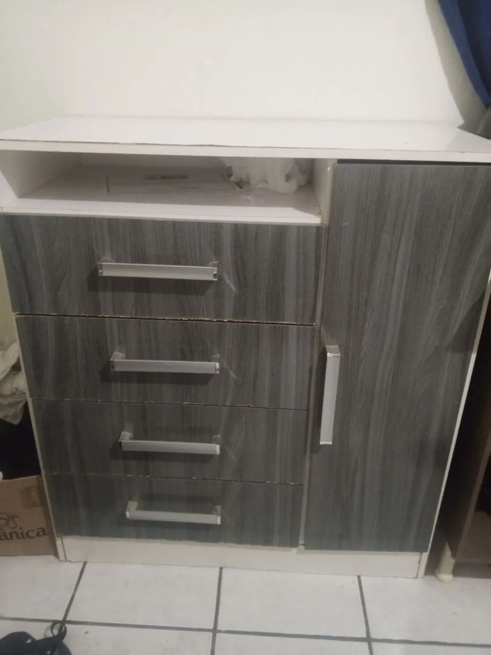 Cama box casal e cômoda  - Foto 4
