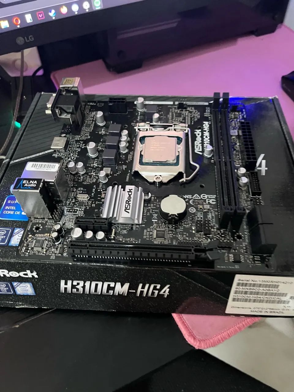Kit i3 9ª geração + placa-mãe ASRock - Foto 5