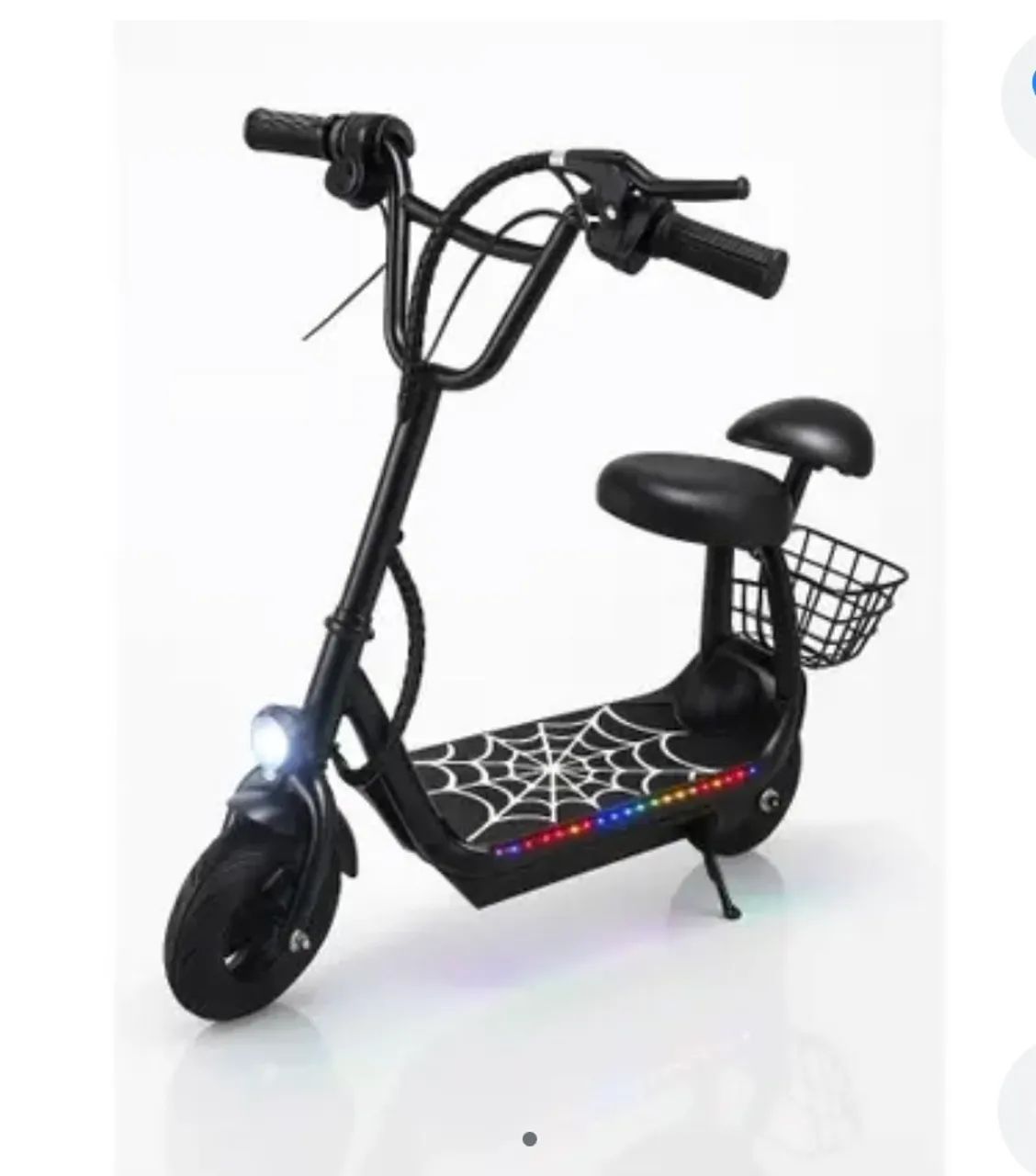 Patinete Elétrico Infantil 250W 18km 3 Velocidades Suporta 45kg Autonomia 12km - Artsskin