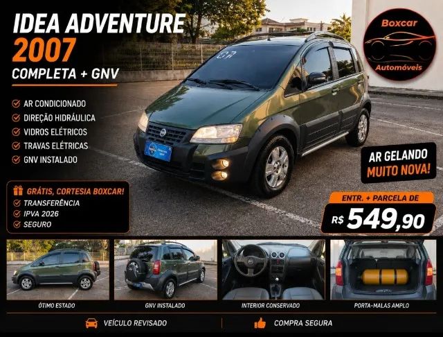 Fiat Idea ADVENT./ ADV.LOCKER 1.8 MPI FLEX 5P 2007