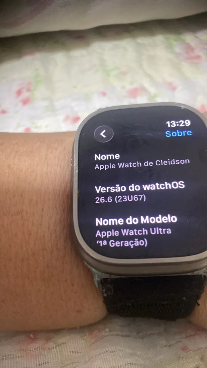 Apple Watch Ultra com caixa e sem marcas de uso  - Foto 3