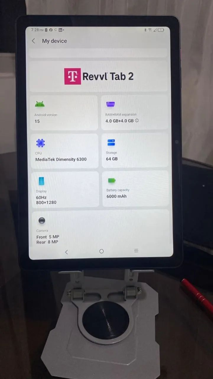  T-Mobile REVVL Tab 2 10,1 pol - Foto 3