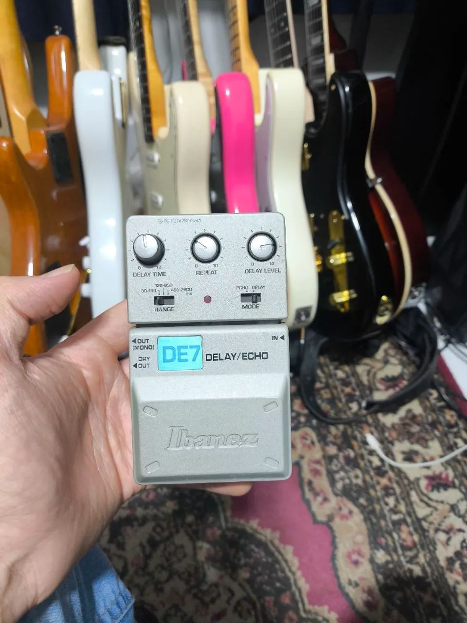 Ibanez DE7 Delay/Echo エフェクター Pedal Ibanez DE7 Delay/Echo - Na Caixa com Manual (Perfeito Estado
