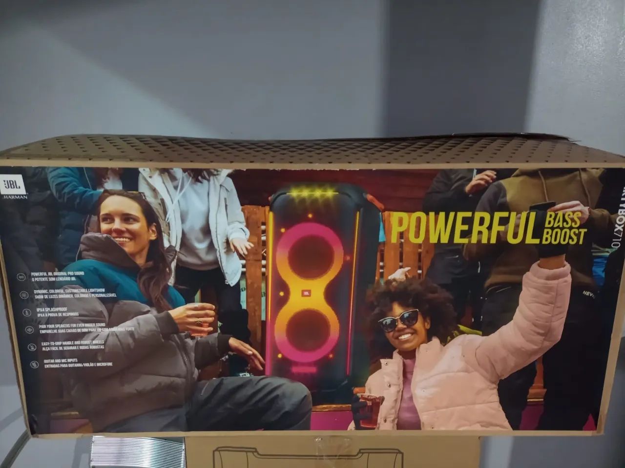 Caixa JBL Partybox 710 impecável 