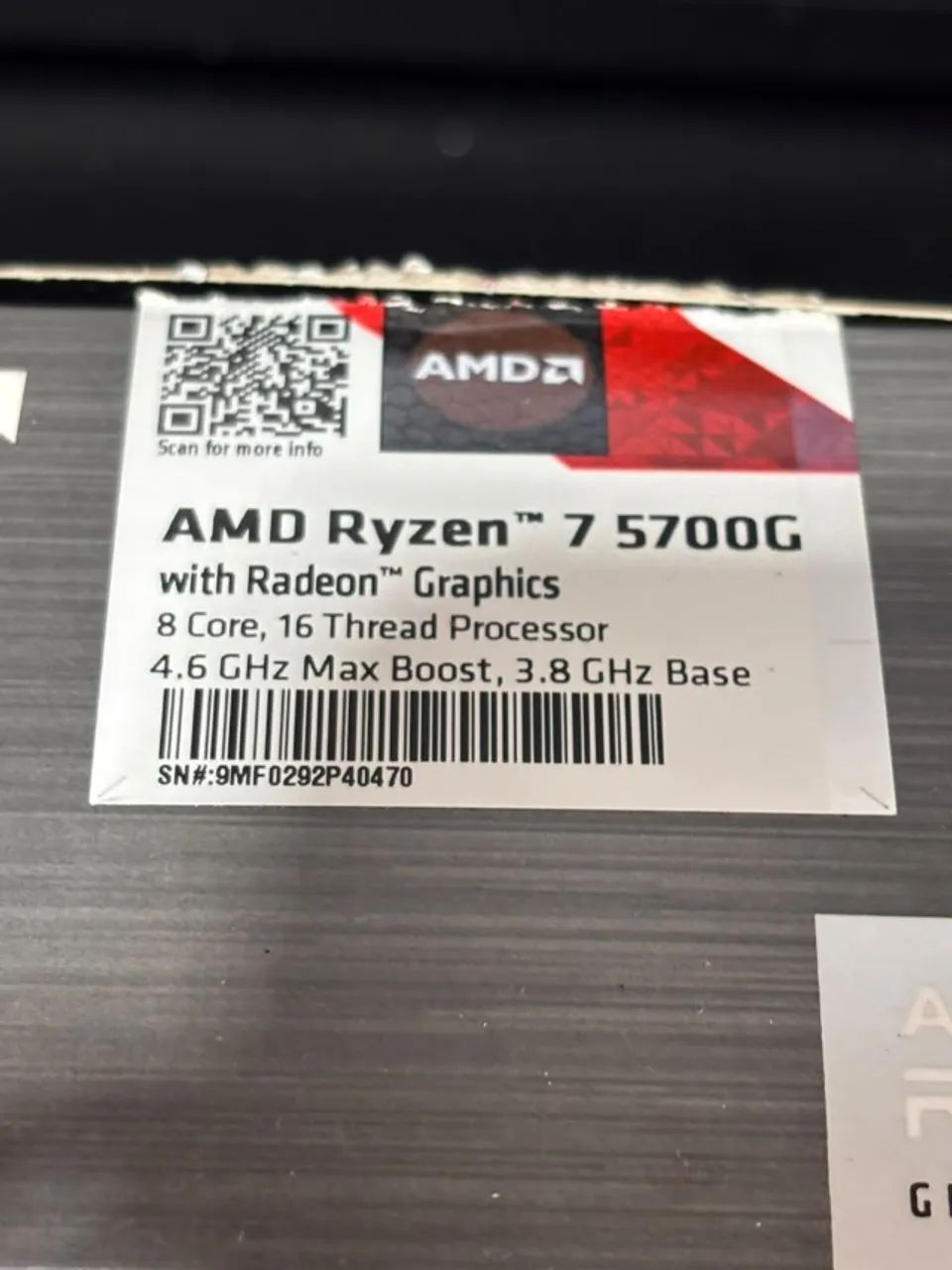 Processador Ryzen 7 5700G - Foto 3