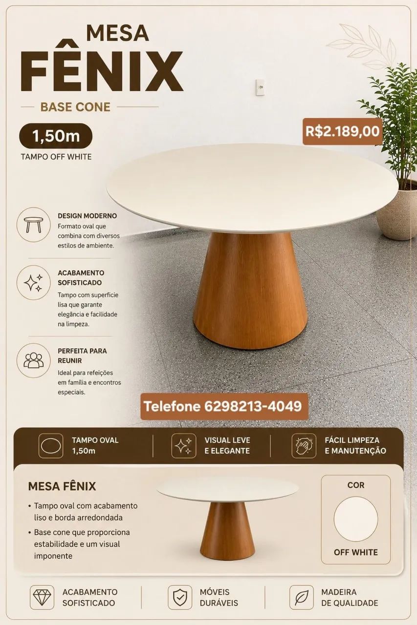 MESA FÊNIX