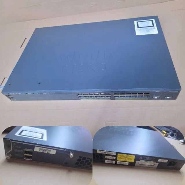 Switch Cisco WS-C2960X-24PC-L Catalyst - 24 Portas Gigabit + SFP - Foto 2