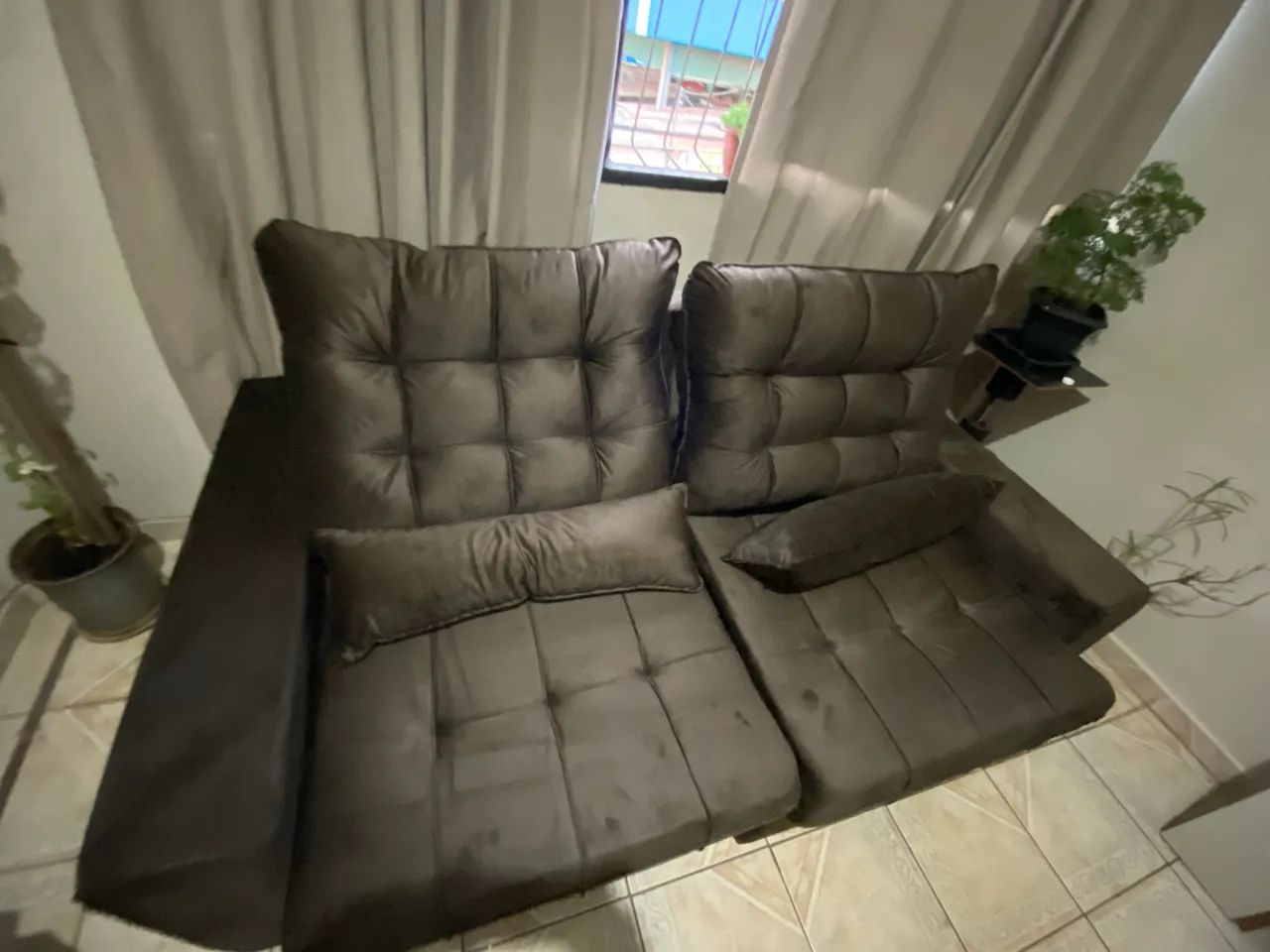 SOFÁ RETRÁTIL E RECLINÁVEL 2,00 metros  - Foto 3