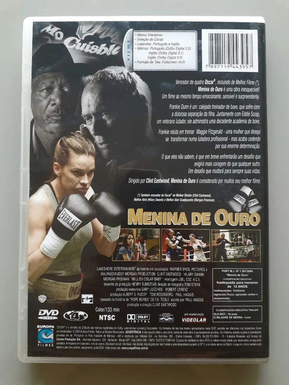 DVD Menina de Ouro  - Foto 2