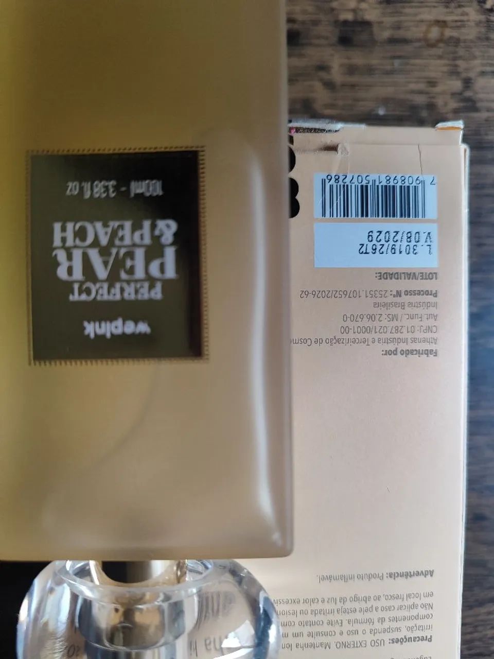 perfume wepink - perfect pear & peach (100 ml) - Foto 3