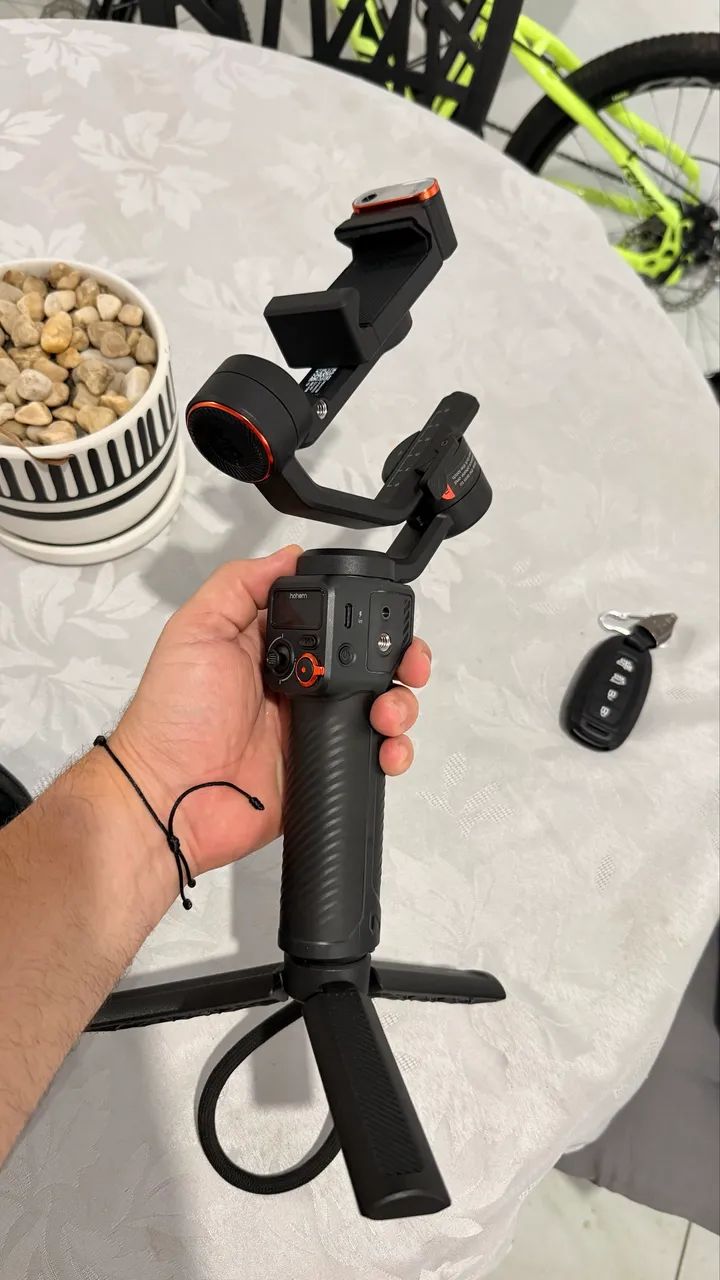 Gimbal E estabilizador para celular  - Foto 5