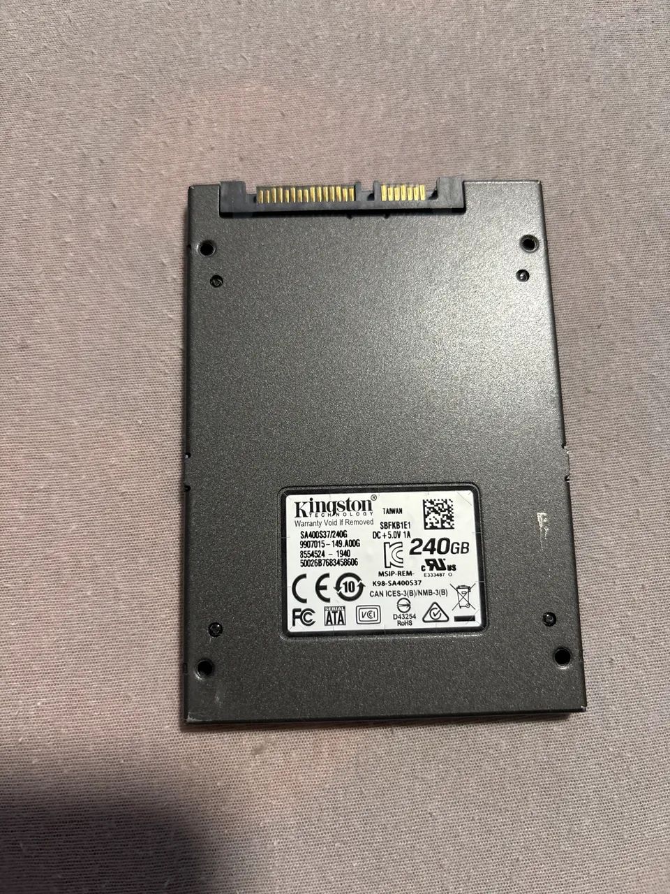 ssd kingston 240GB PERFEITO - ENTREGO - Foto 2