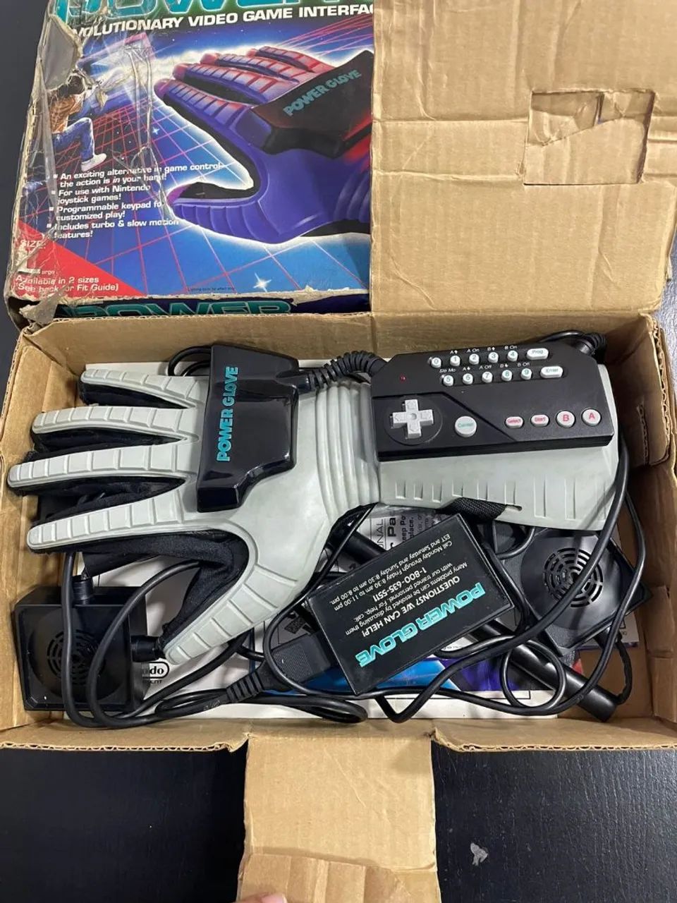 Power Glove Nes na caixa  - Foto 3