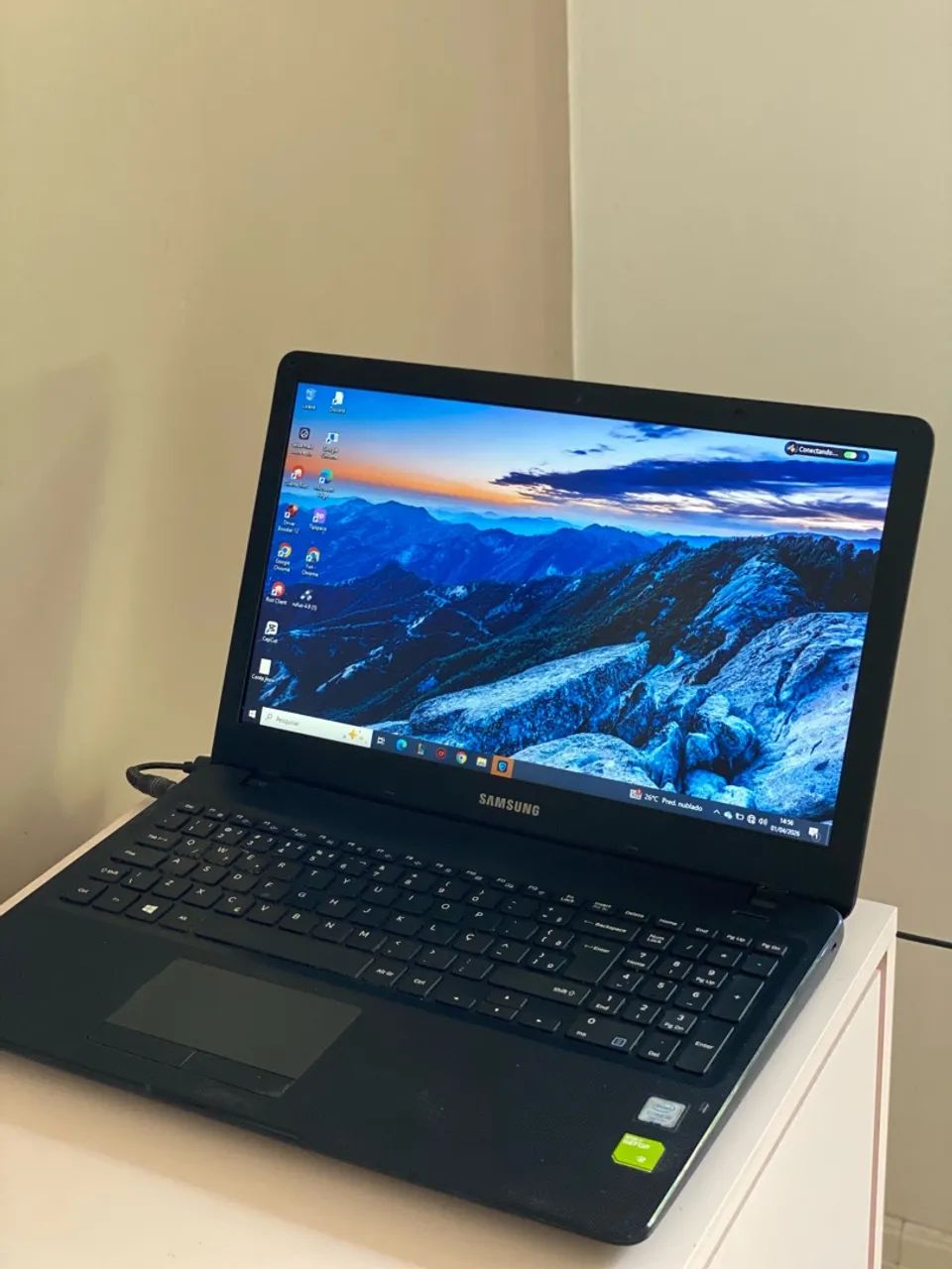 Notebook Samsung com NVIDIA GeForce + carregador  - Foto 2