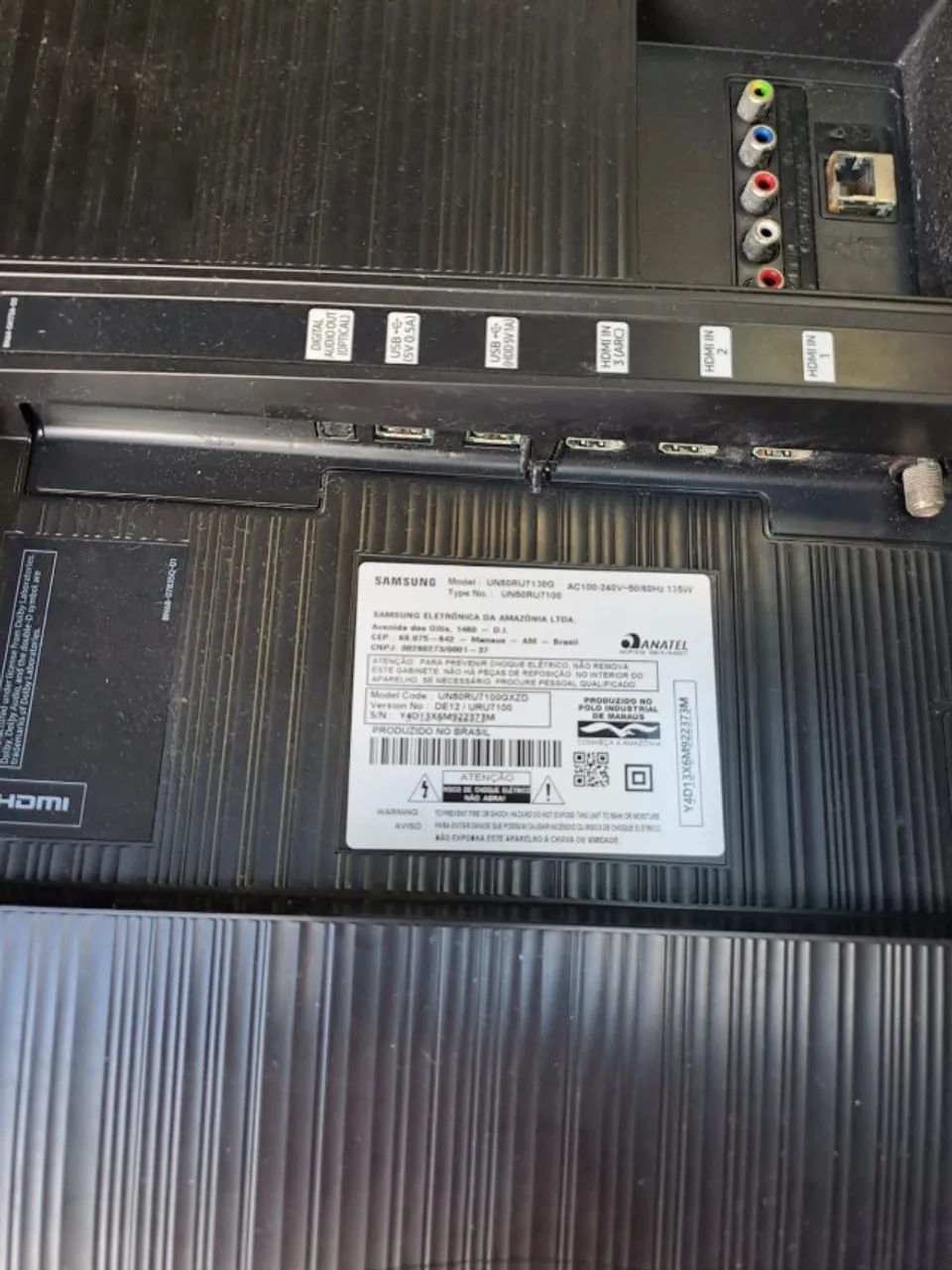 Tv Samsung 50" 4K (Defeito) - Foto 3
