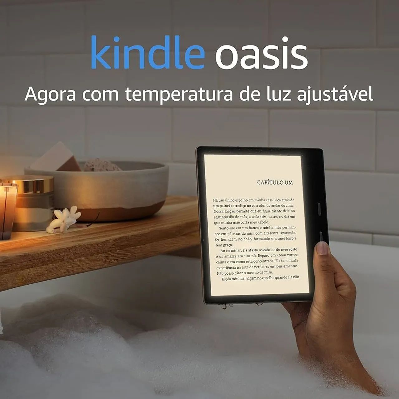 Kindle Oasis 8GB - Tela de 7 | 10 geração | IMPECÁVEL - Tablets e