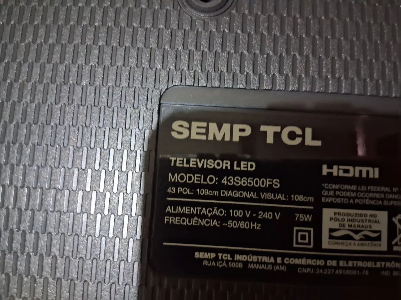 Tv 43 smart tcl Android  - Foto 5